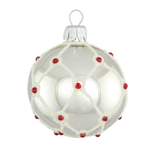 GERMAN BLOWN GLASS CHRISTMAS ORNAMENTS POLISH X-MAS DECORATIONS