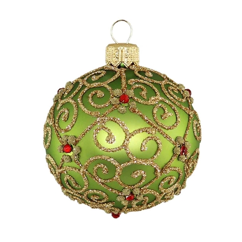 GERMAN BLOWN GLASS CHRISTMAS ORNAMENTS POLISH X-MAS DECORATIONS